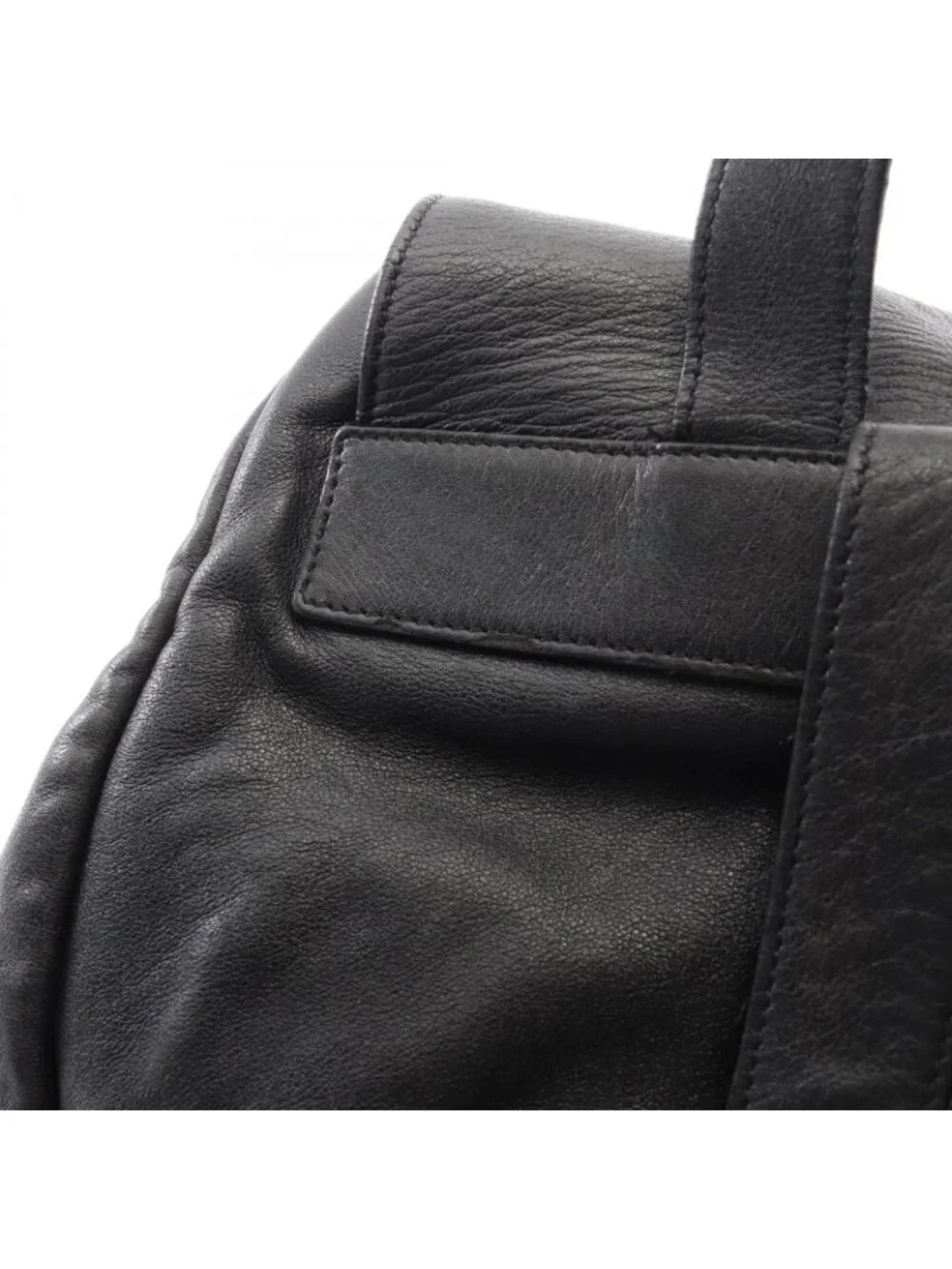 Saint Laurent Paris Backpack Festival Fringe Black Leather